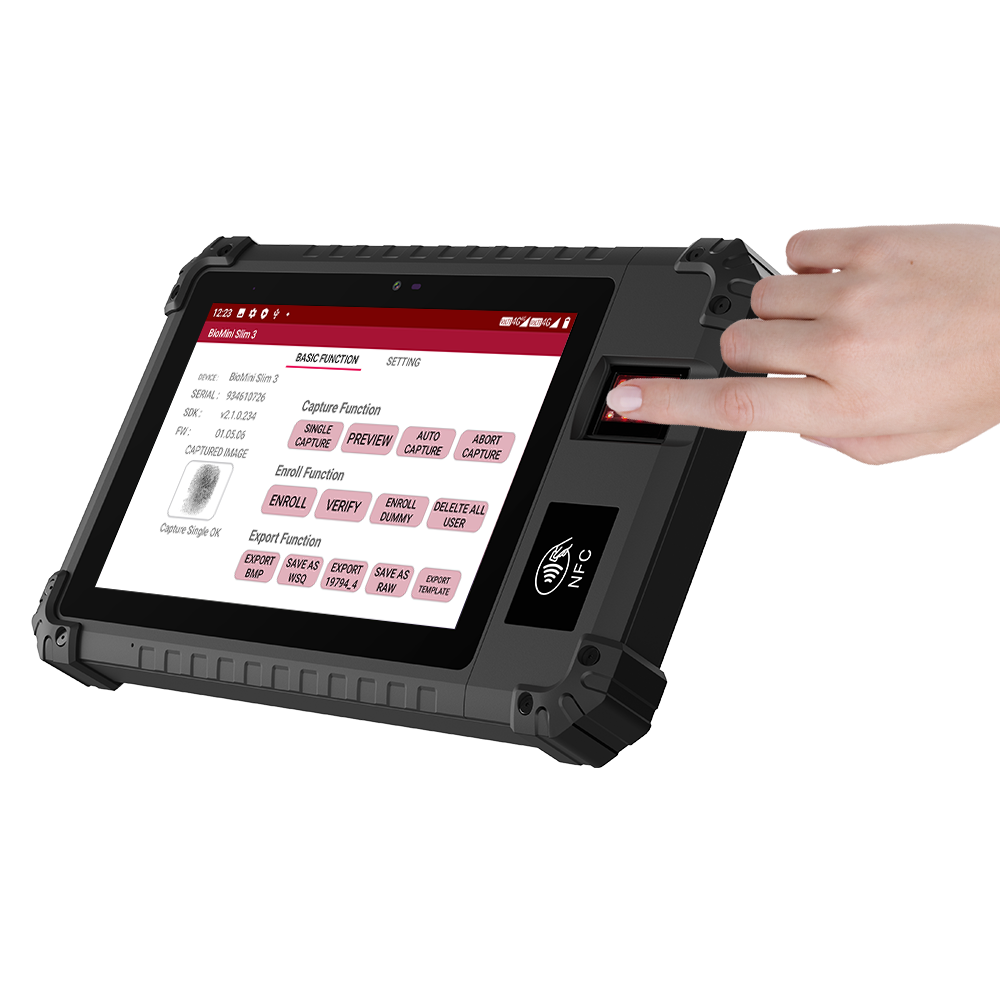 Biometric Tablet RG80-S2